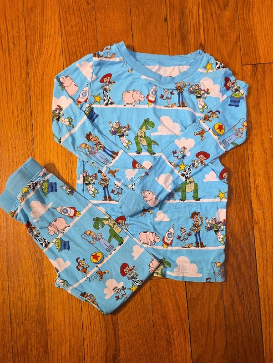 Little Sleepies Other - Little Sleepies Light Blue Toy Story Pajama Set Size 2T-Like New